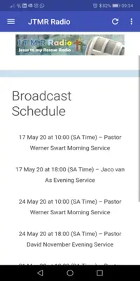 JTMR Radio android App screenshot 3